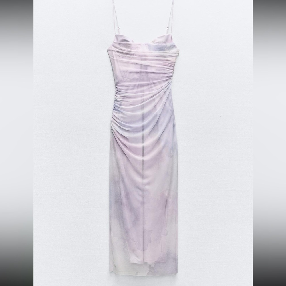 ZARA TULLE DRESS IN PURPLE